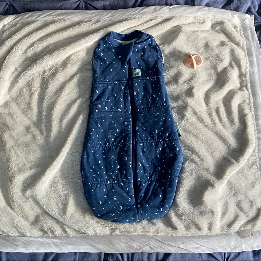ErgoPouch 2.5 TOG 0-3 months zip transition swaddle
